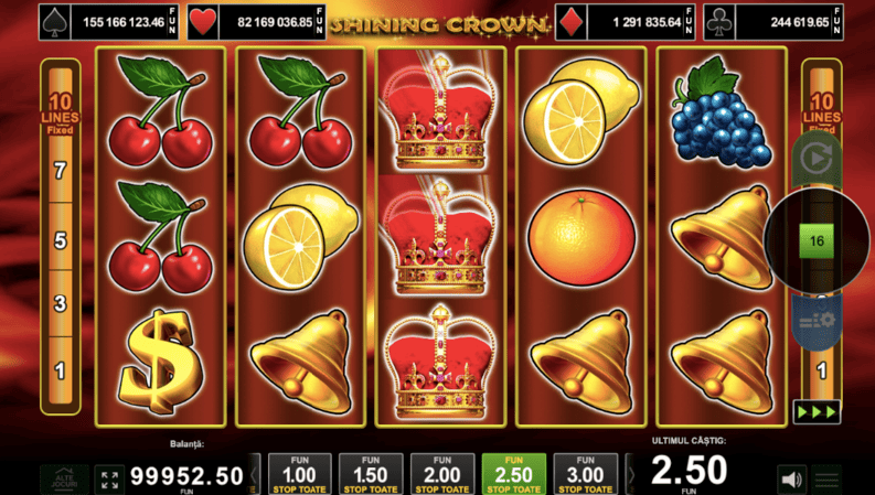 Jackpot-uri Shining Crown