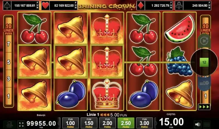 Jackpot-uri Shining Crown
